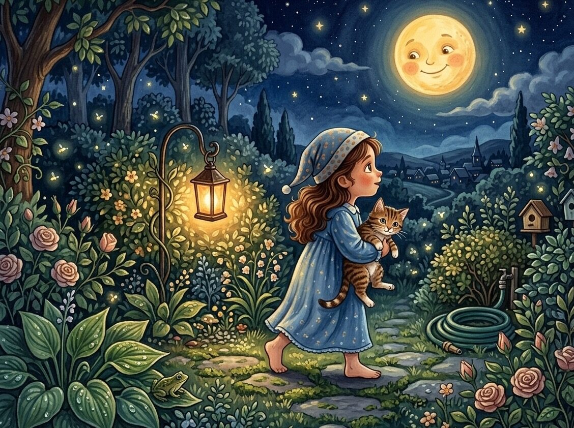 Ilustración 2 de «Amina y la luna agradecida»